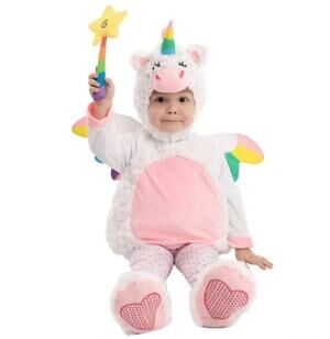 NWOT Spooktacular Creations Baby Unicorn Costume Outfit Toddler Size 3T